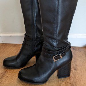 Barr III Paisley knee high boots